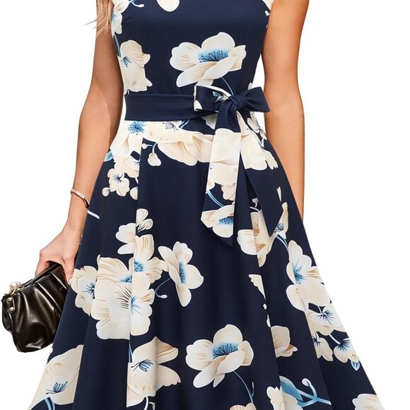 Women's Cocktail Dresses, Formal Wedding Guest Church Modest Party Prom Dress 20 - Picture 1 of 5